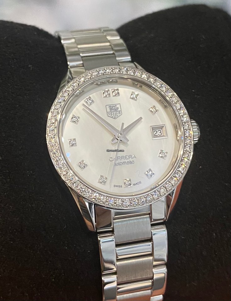 TAG Heuer Carrera Lady Womens watch Automatic Steel WAR2415.BA0776 6