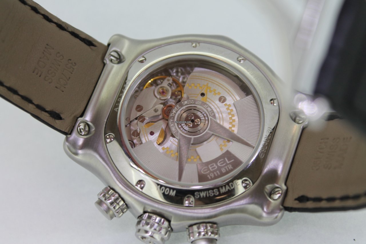 Ebel 1911 BTR Mens watch Unisex Automatic Steel E9240L70 6