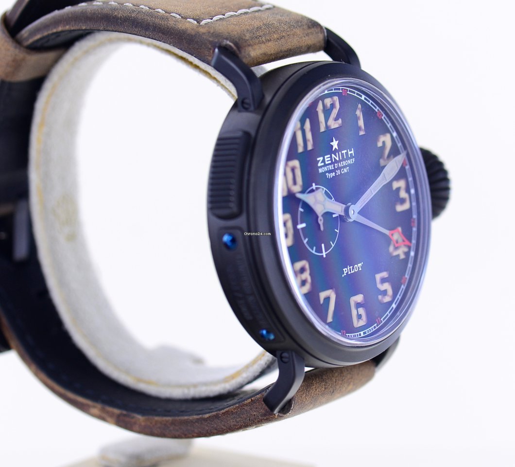 Zenith Pilot Type 20 GMT Automatic Steel 96.2431.693.21.C738 6