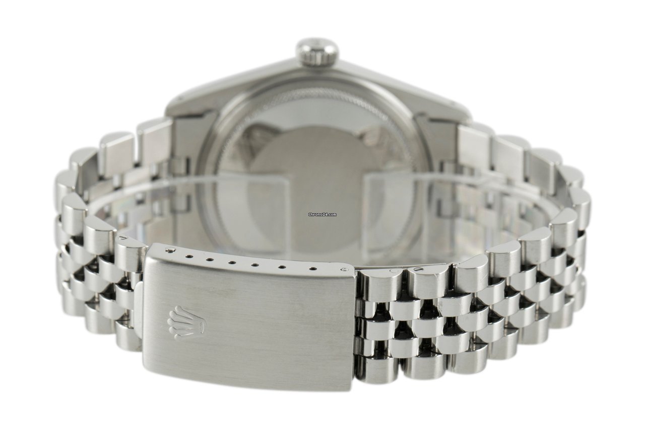 Rolex Datejust 36 Mens watch Unisex Gold Steel Automatic 16014 6