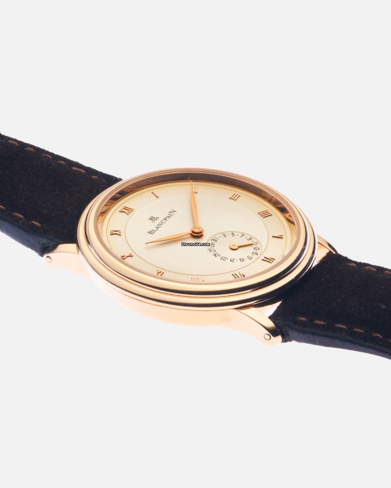 Blancpain Villeret Mens watch Unisex Manual winding Rose gold 4795 6