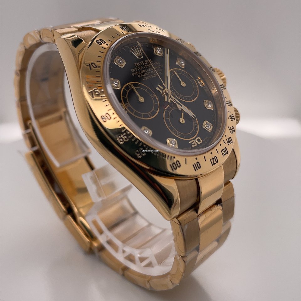 Rolex Daytona Mens watch Unisex Yellow gold Automatic 116528 6