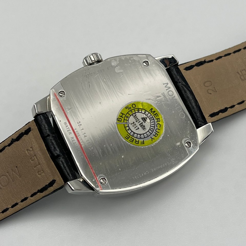 Movado Mens watch Unisex Quartz Steel 35.1.14.1193 6