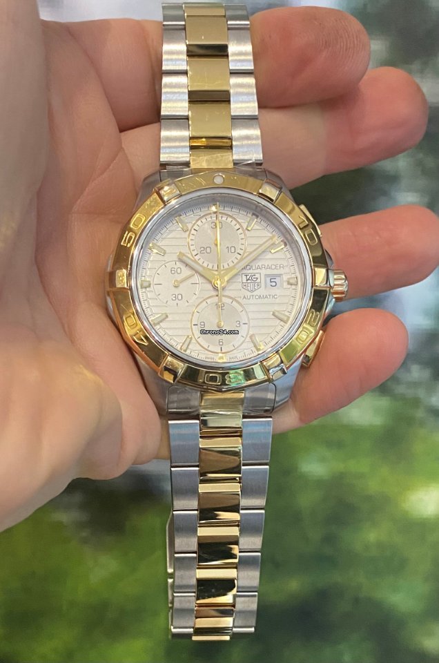 TAG Heuer Aquaracer Mens watch Unisex Automatic Gold Steel CAP2120.BB0834 6