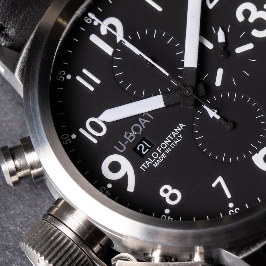 U-Boat Flightdeck Mens watch Unisex Automatic Steel U-7750 6