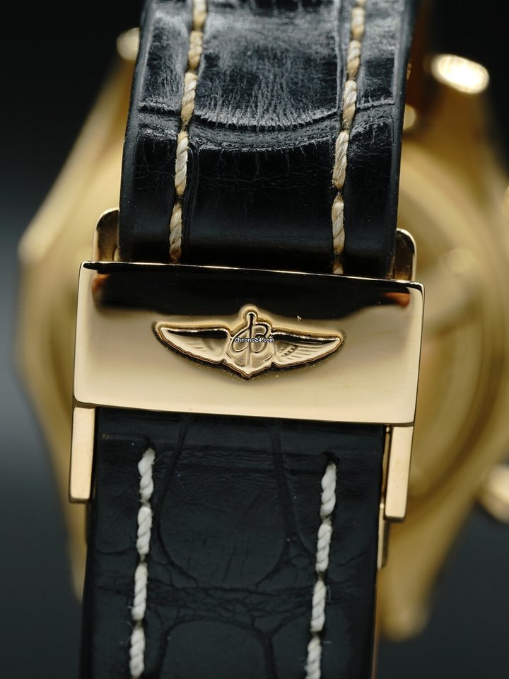Breitling Bentley 6.75 Mens watch Unisex Automatic Rose gold H44363 6