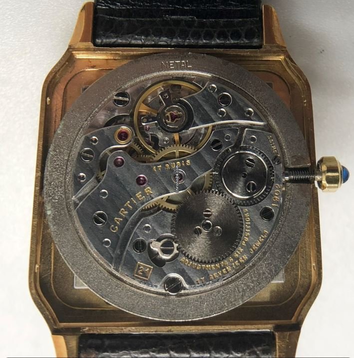 Cartier Santos Dumont Mens watch Unisex Manual winding Yellow gold 96054 6
