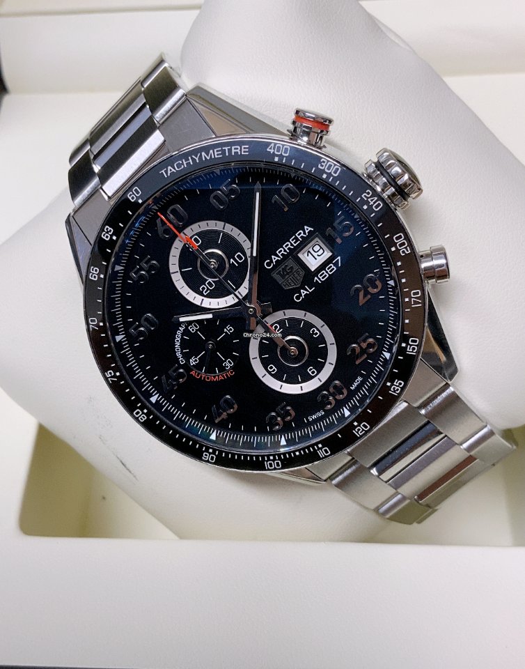 TAG Heuer Carrera Calibre 1887 Mens watch Unisex Automatic Steel CAR2A10.BA0799 6