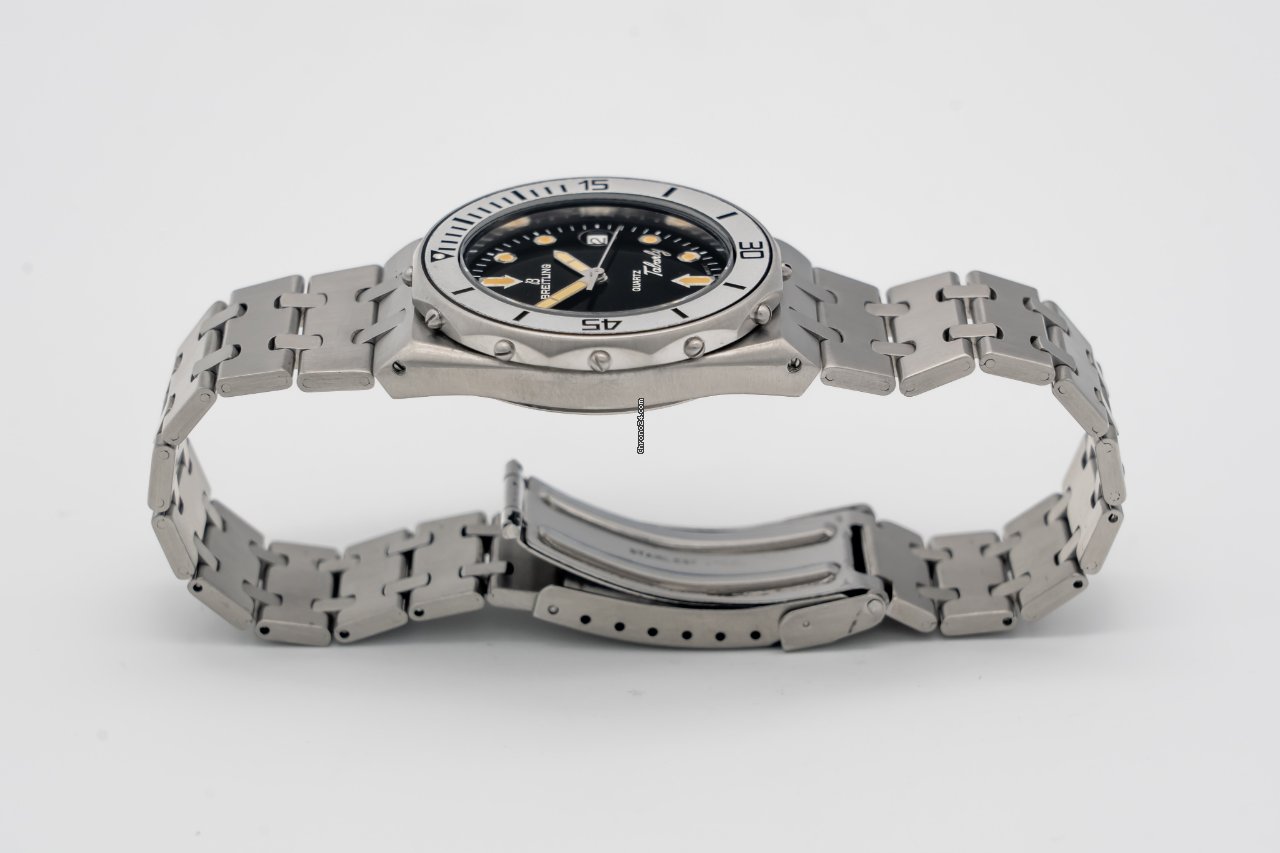 Breitling Mens watch Unisex Quartz Steel 80770N 6