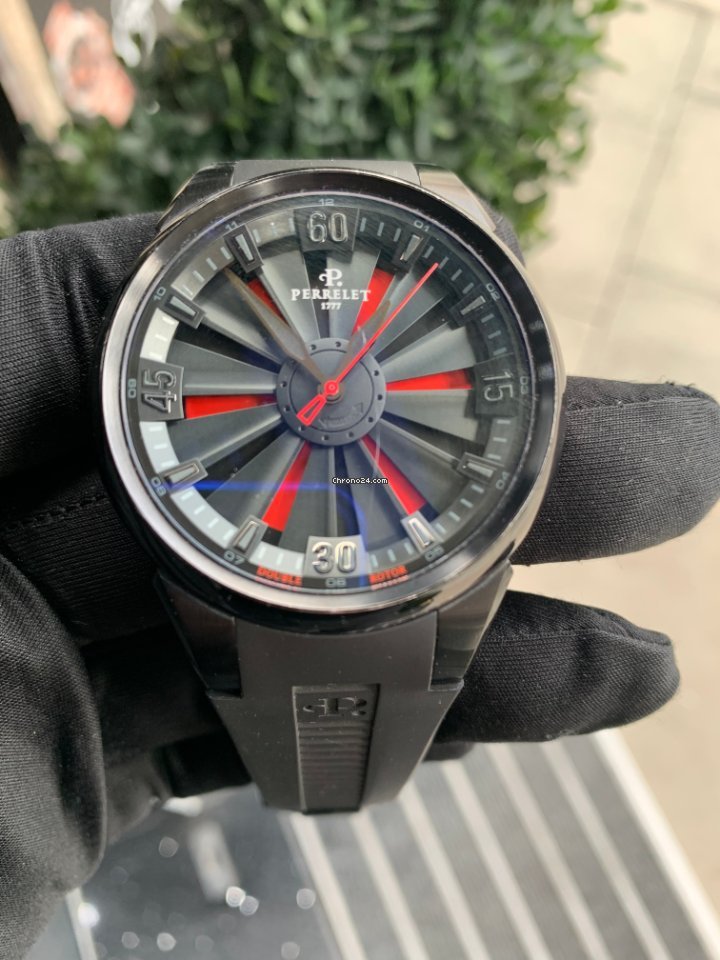 Perrelet Turbine Mens watch Unisex Automatic Steel A1047 2 6
