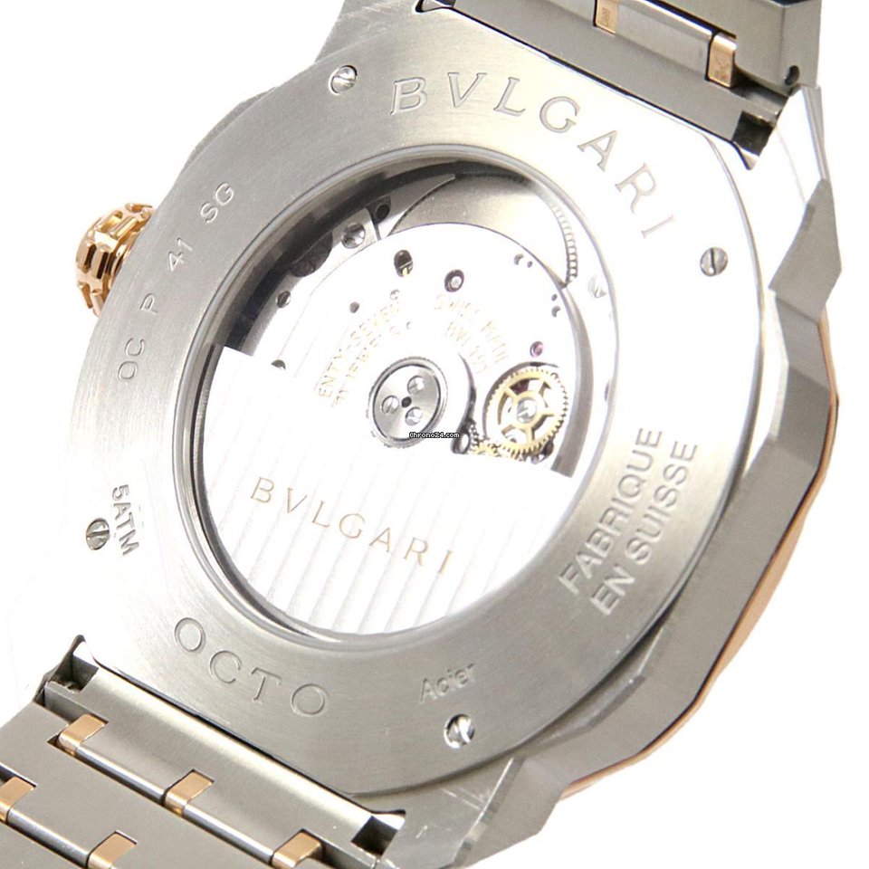 Bulgari Mens watch Unisex Automatic OCP41SG OC41BSPGD 6