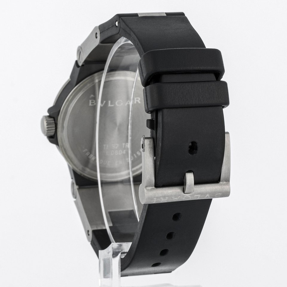 Bulgari Diagono Quartz Titanium TI 32 TA 6
