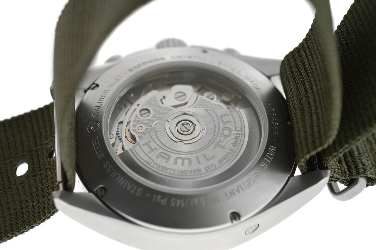 Hamilton Khaki Pilot Pioneer Mens watch Unisex Automatic Steel H76456955 6