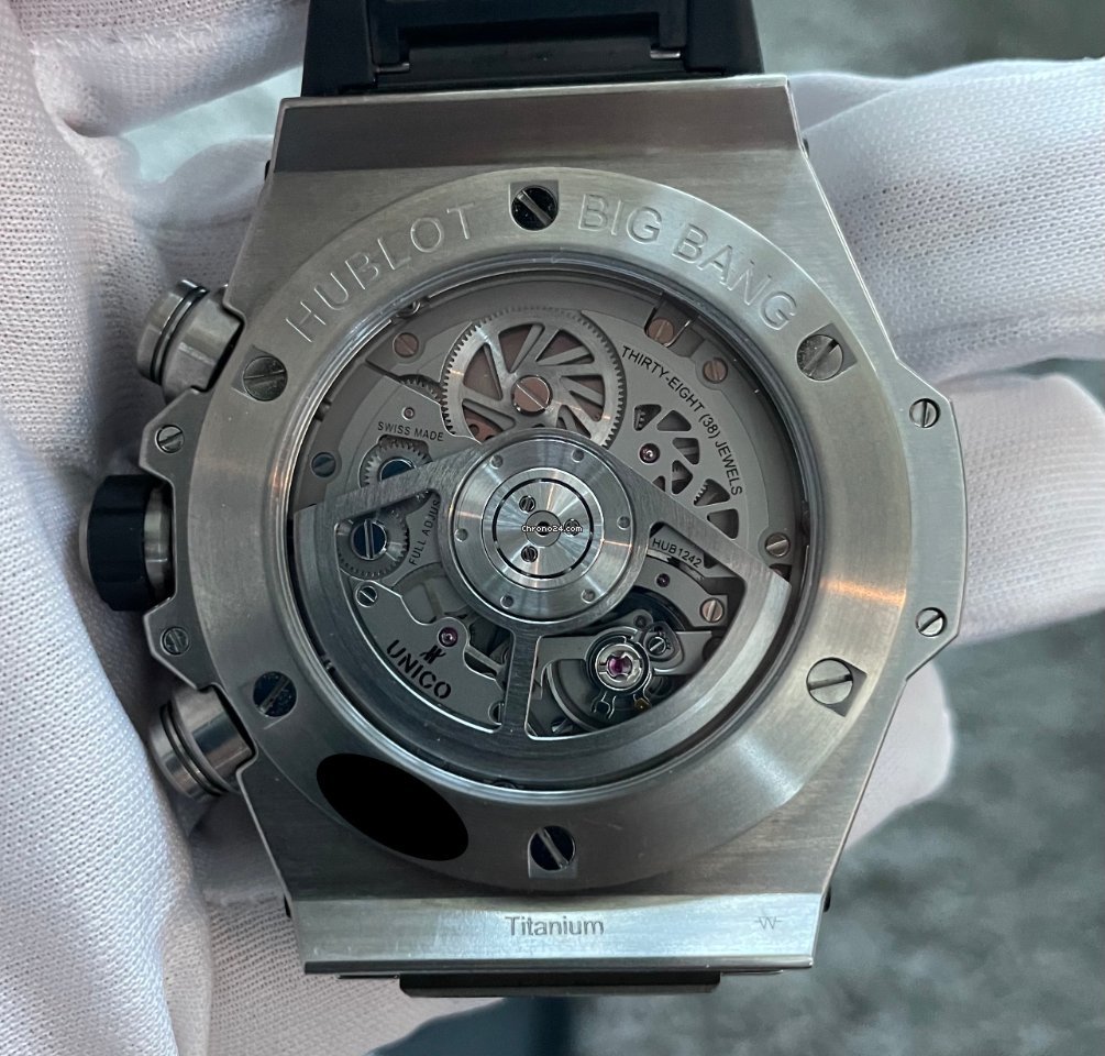Hublot Big Bang Unico Mens watch Unisex Automatic Titanium 411.NM.1170.NM 6