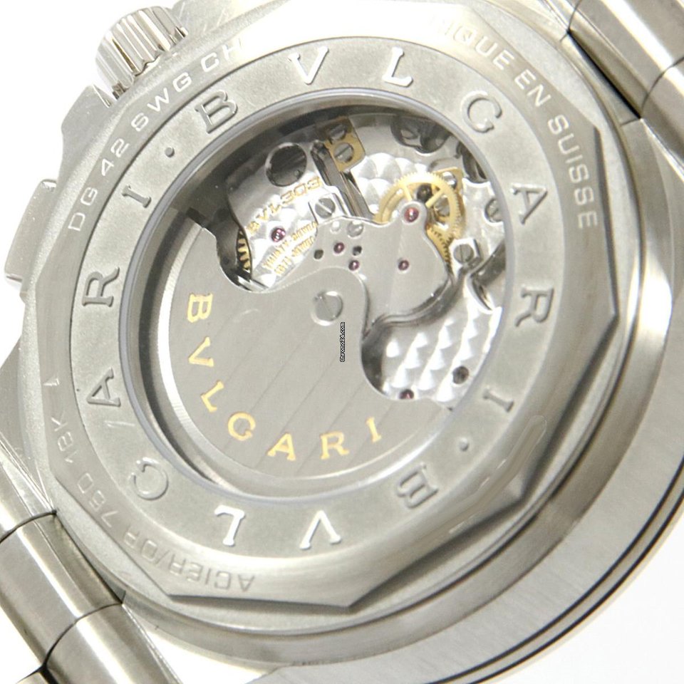 Bulgari Diagono Mens watch Unisex Automatic DG42SWGCH DG42C3SWGLDCH 6