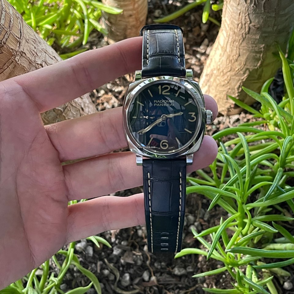 Panerai Mens watch Unisex Manual winding Steel PAM 01144 6