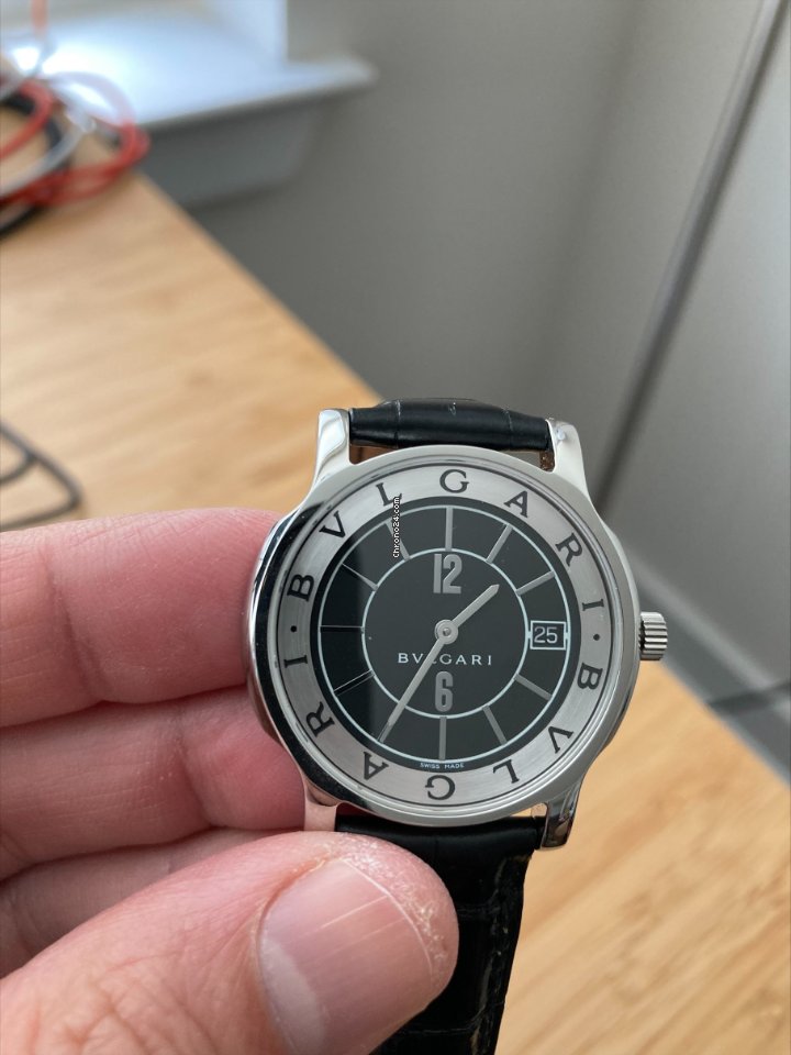 Bulgari Solotempo Mens watch Unisex Quartz Steel ST35S 6
