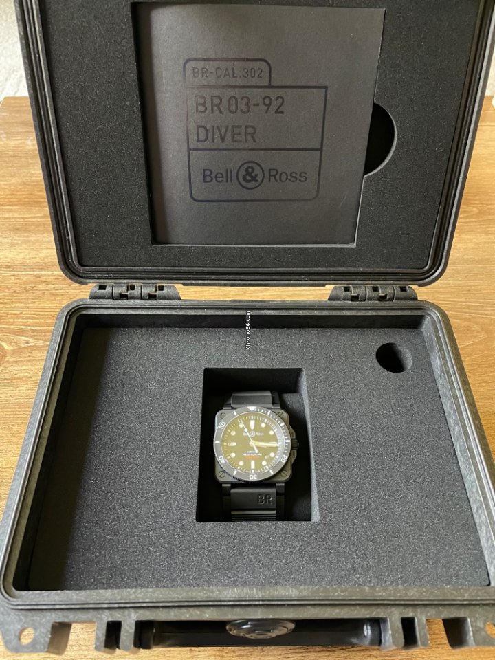 Bell & Ross BR 03-92 Ceramic Mens watch Unisex Automatic Ceramic BR0392-D-BL-CE SRB 6