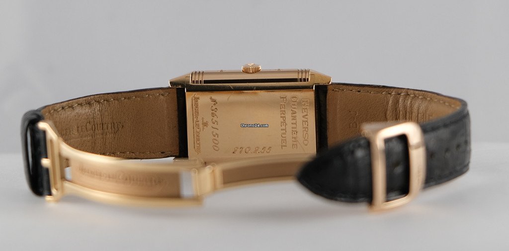 Jaeger-LeCoultre Reverso Mens watch Unisex Manual winding Rose gold 270 2 55 6