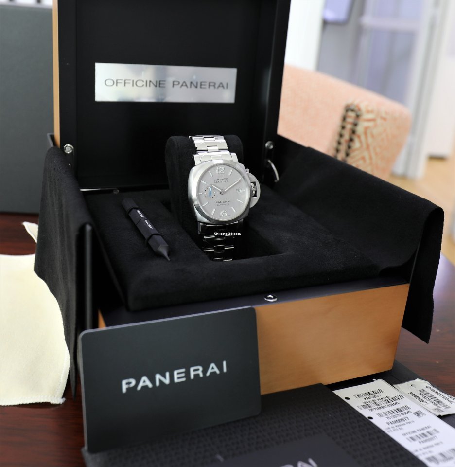 Panerai Luminor Marina 1950 3 Days Automatic Mens watch Unisex Automatic Steel PAM 00977 6