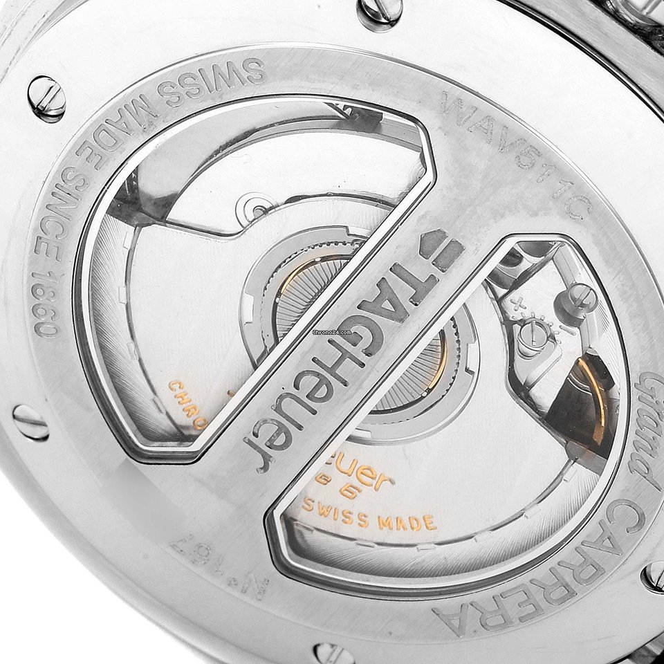 TAG Heuer Grand Carrera Mens watch Unisex Automatic Steel WAV511C.BA0900 6