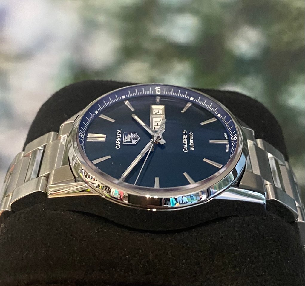 TAG Heuer Carrera Calibre 5 Mens watch Unisex Automatic Steel WAR201E.BA0723 6