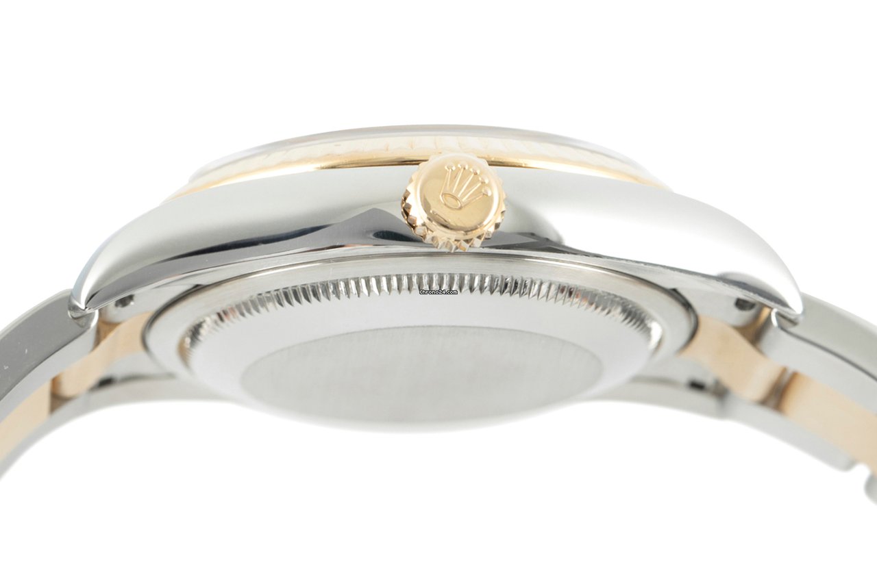 Rolex Datejust 36 Mens watch Unisex Gold Steel Automatic 116233 6
