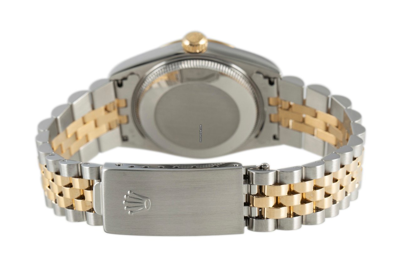 Rolex Datejust 31 Womens watch Gold Steel Automatic 78273 6