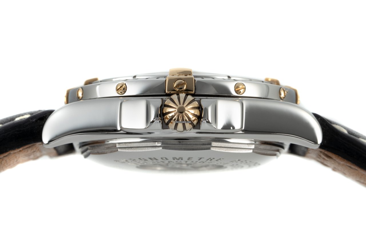 Breitling Cockpit Lady Womens watch Quartz Gold Steel B71356 6
