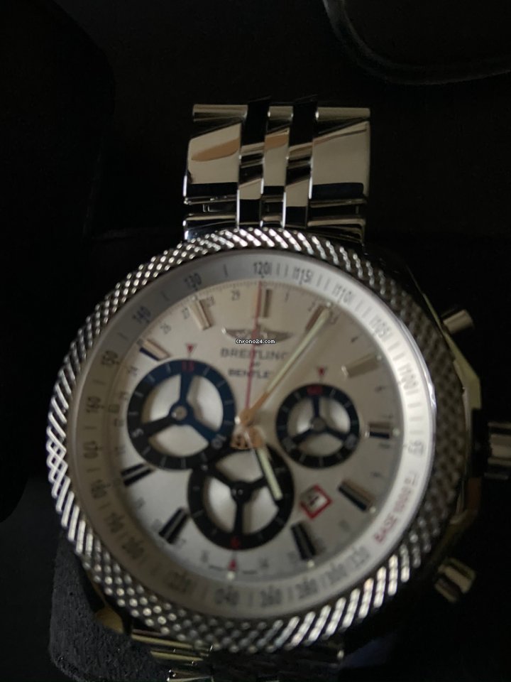 Breitling Bentley Barnato Steel A2536621 G732 6