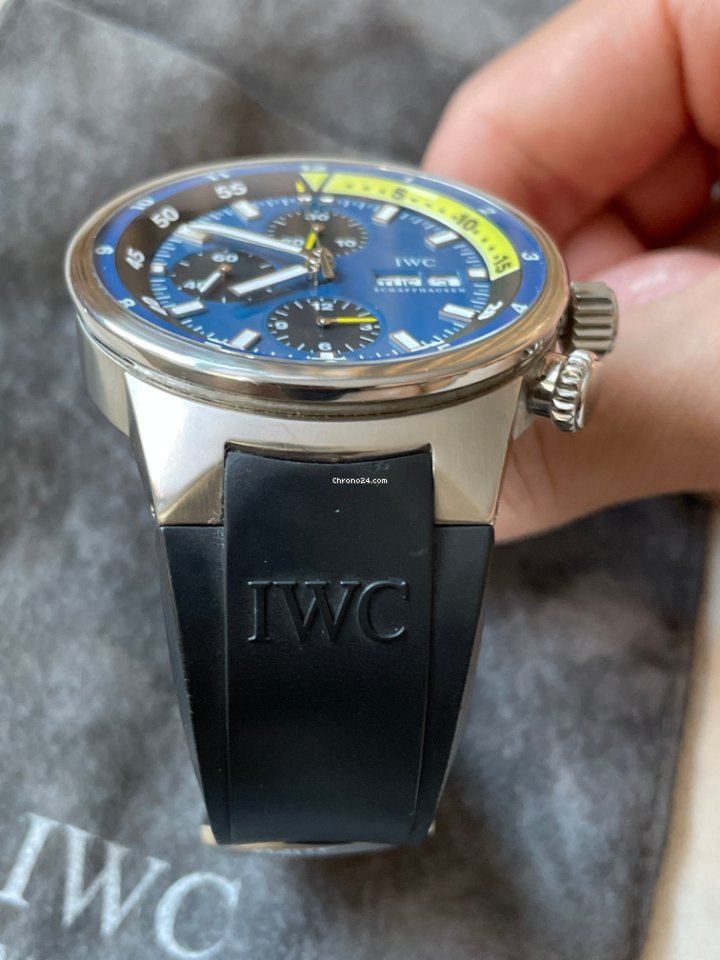 IWC Aquatimer Chronograph Mens watch Unisex Automatic Steel IW378203 6