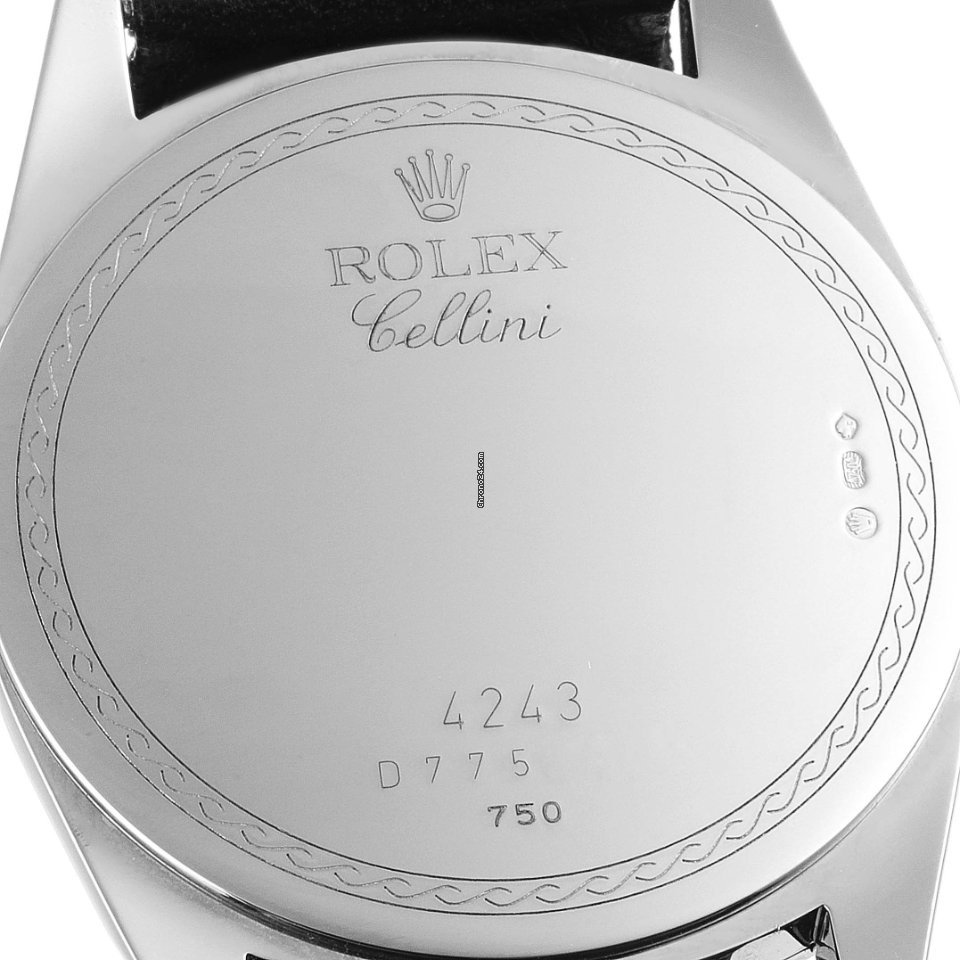 Rolex Cellini Danaos Mens watch Unisex White gold Manual winding 4243 6