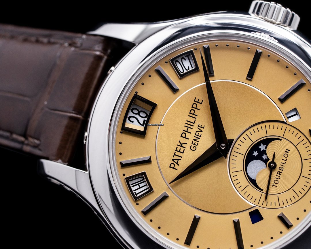 Patek Philippe Minute Repeater Perpetual Calendar Mens watch Unisex Manual winding Platinum 5207P-001 6
