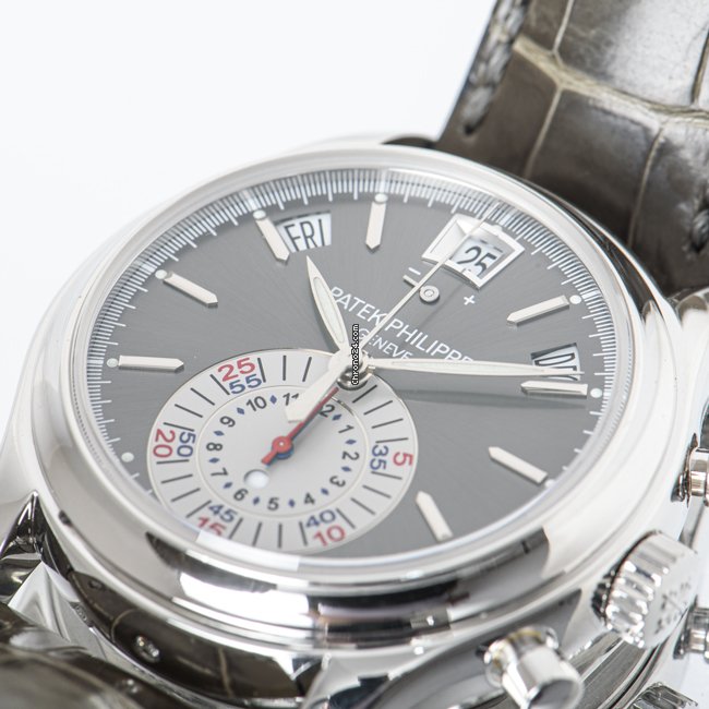 Patek Philippe Annual Calendar Chronograph Mens watch Unisex Automatic Platinum 5960P-001 6