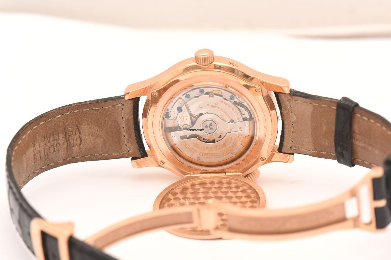 Jaeger-LeCoultre Master Geographic Mens watch Unisex Automatic Red gold 142.2.92 6