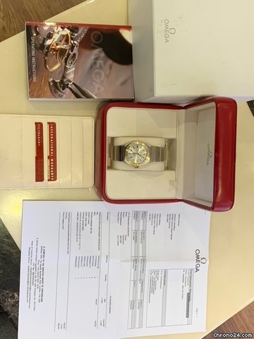 Omega Constellation Double Eagle Gold Steel 12113000 6