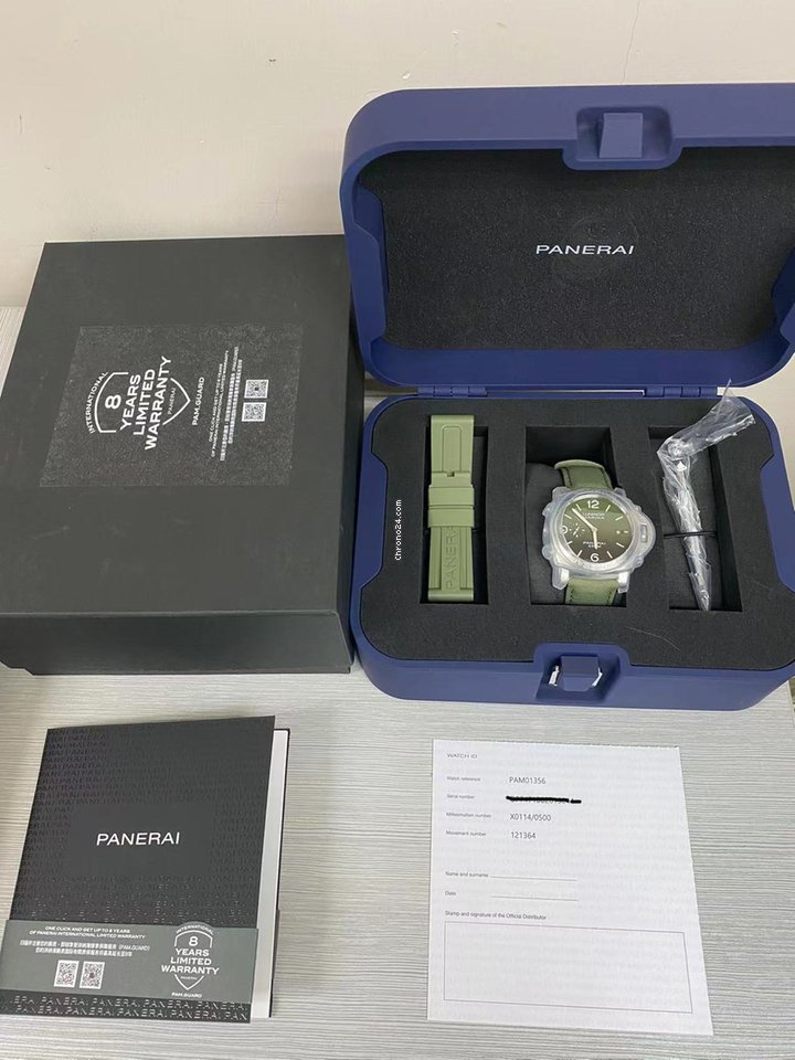 Panerai Mens watch Unisex Automatic Steel PAM 01356 6