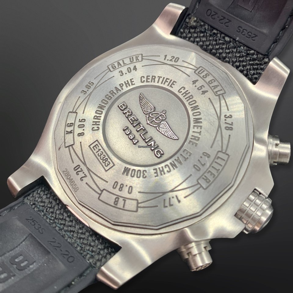Breitling Avenger Bandit Mens watch Unisex Automatic Titanium E1338310 M534 6