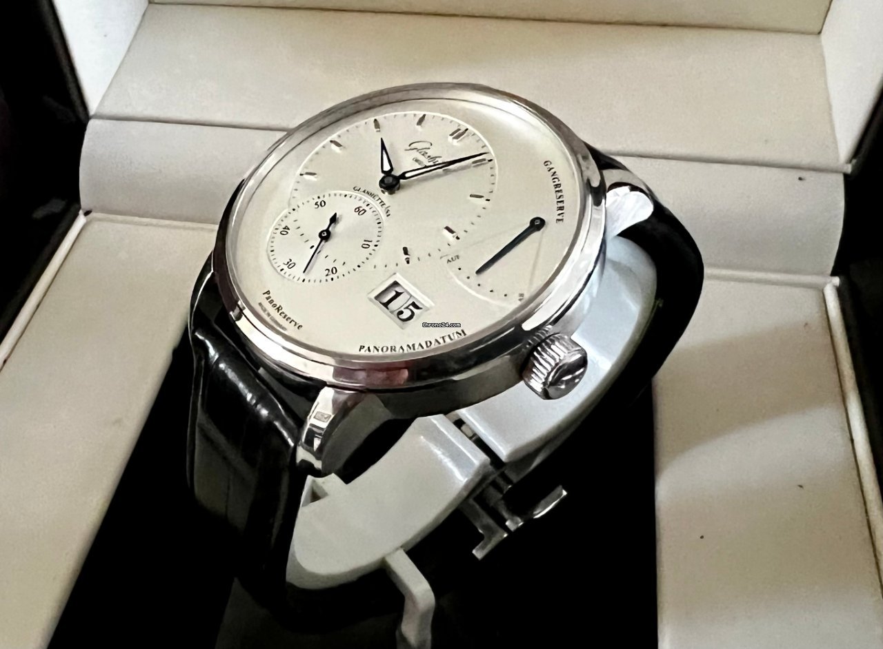 Glashtte Original PanoReserve Mens watch Unisex Manual winding Steel 1-65-01-22-12-04 6