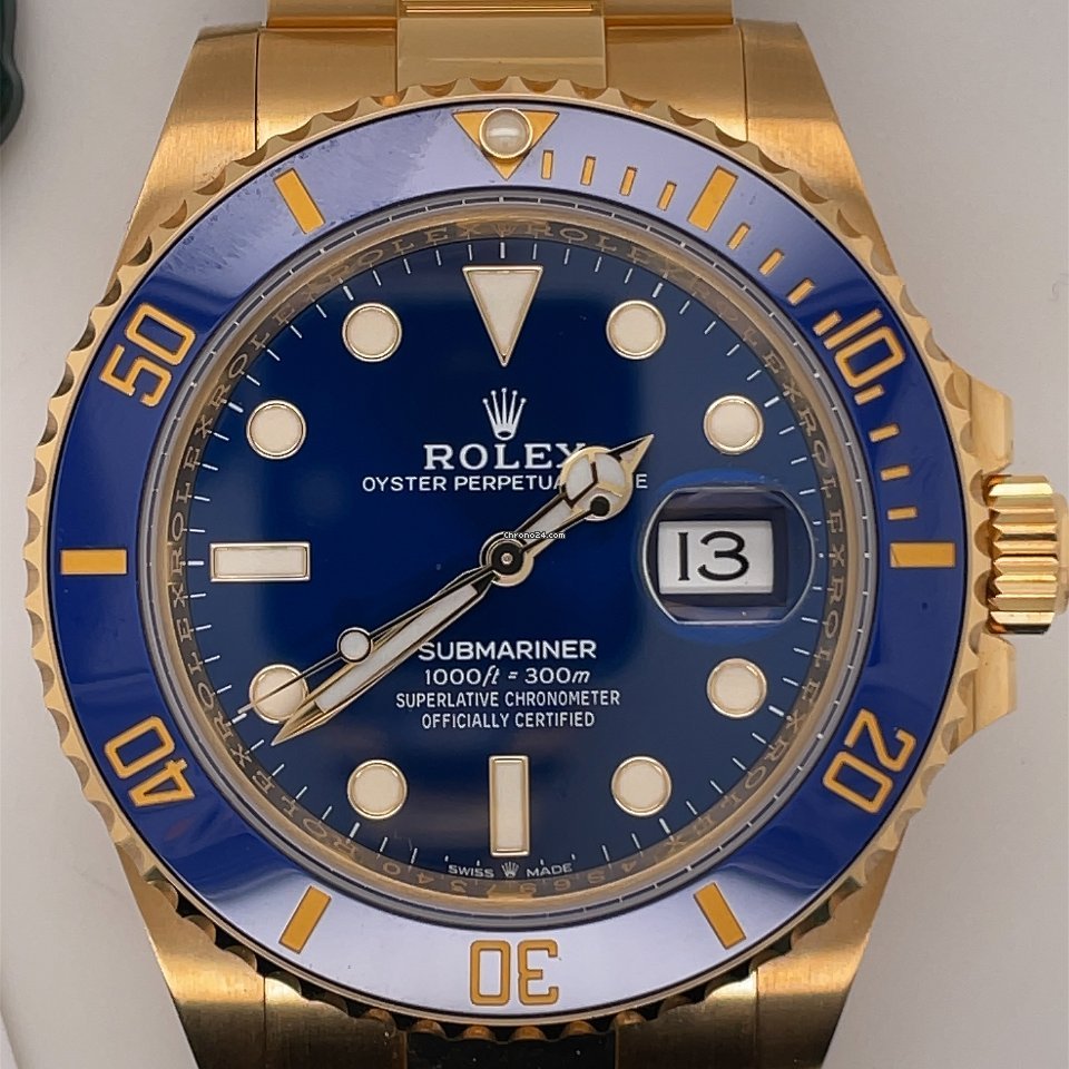 Rolex Submariner Date Mens watch Unisex Yellow gold Automatic 126618LB-0002 6
