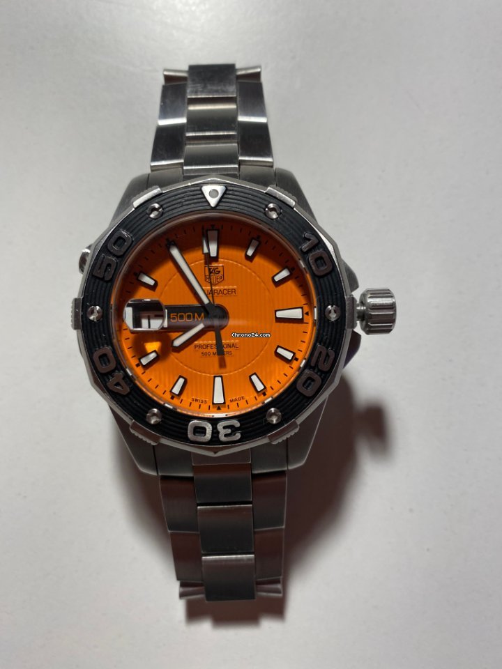 TAG Heuer Aquaracer 500M Mens watch Unisex Quartz Steel WAJ 1113 6