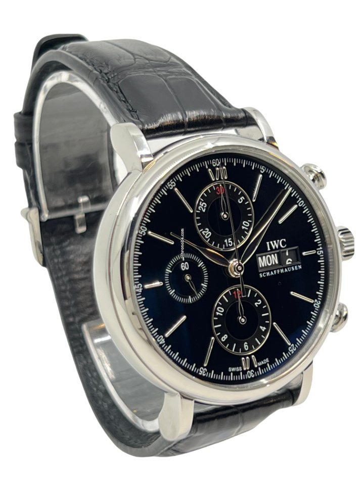 IWC Portofino Chronograph Mens watch Unisex Automatic Steel IW391002 6