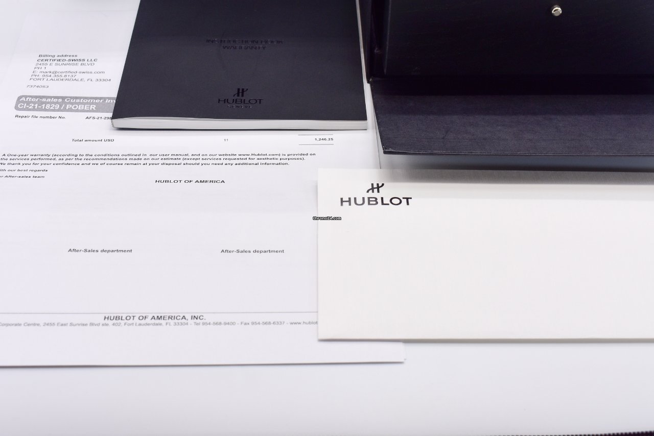 Hublot Big Bang 41 mm Mens watch Unisex Automatic Ceramic 341.CH.230.RW 6