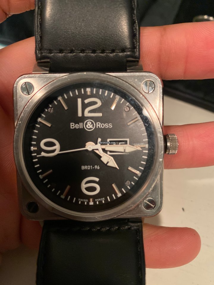 Bell & Ross BR 01-96 Grande Date Mens watch Unisex Automatic Steel BR01-96 6