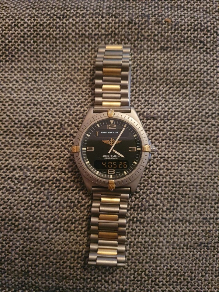 Breitling Aerospace Mens watch Unisex Quartz Titanium F56059 6