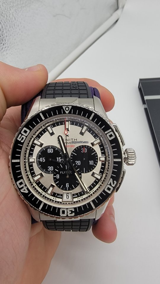 Zenith El Primero Stratos Flyback Mens watch Unisex Automatic 03.2062.405 6