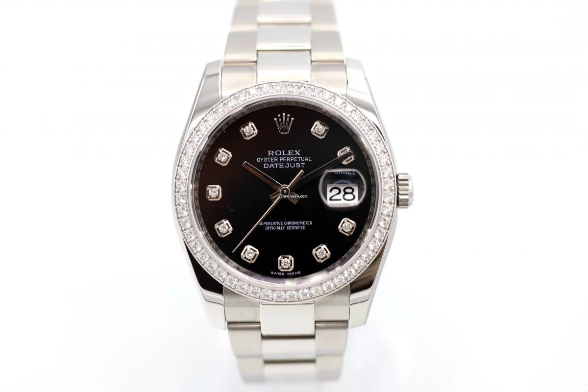 Rolex Datejust 36 Mens watch Unisex Steel Automatic 116244 6