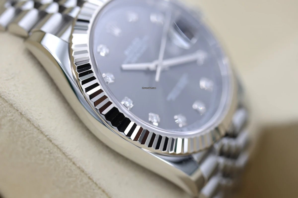 Rolex Datejust 41 Mens watch Unisex Gold Steel Automatic 126334 6