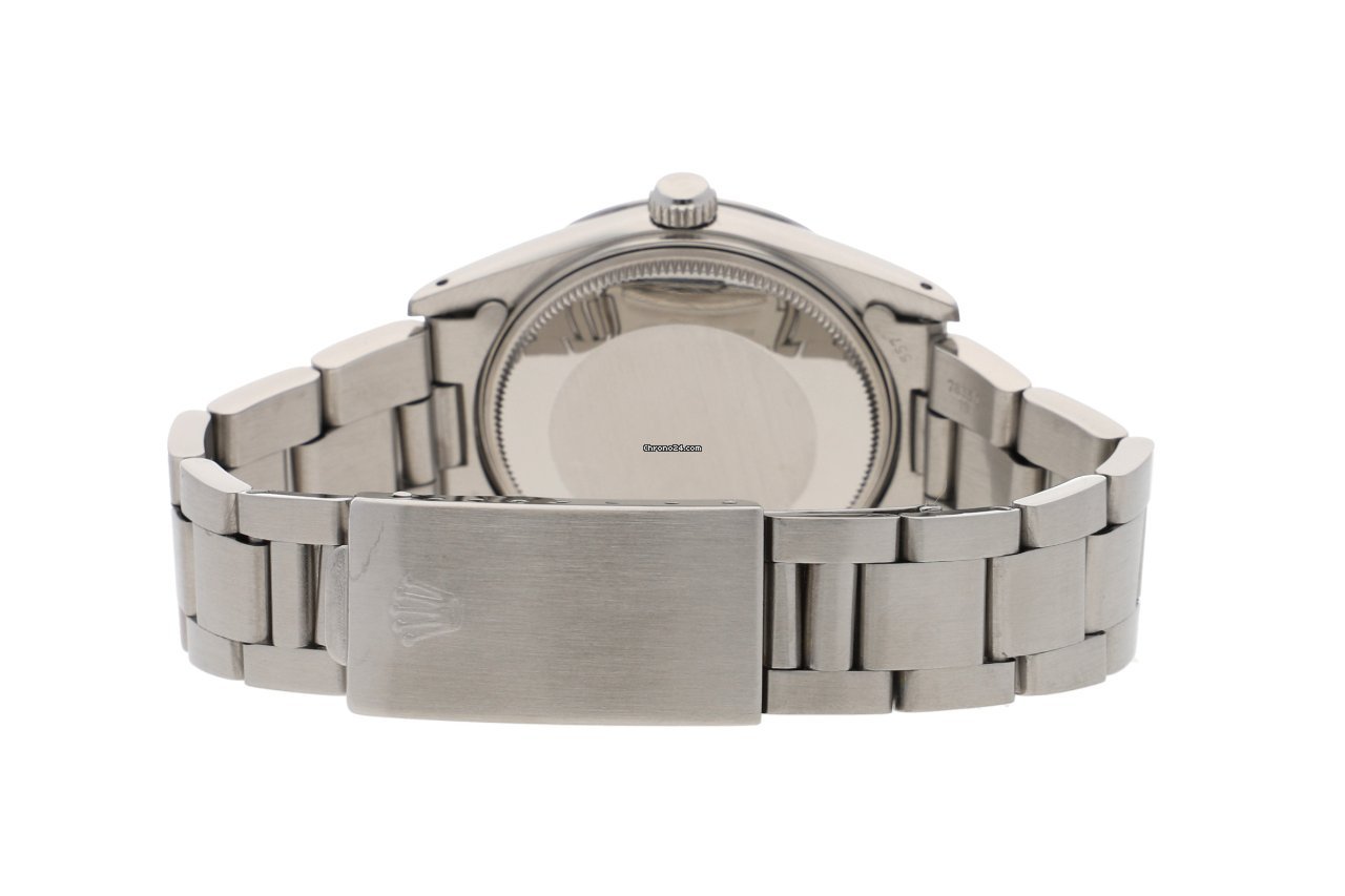 Rolex Oyster Perpetual Date Mens watch Unisex Steel Automatic 15000 6