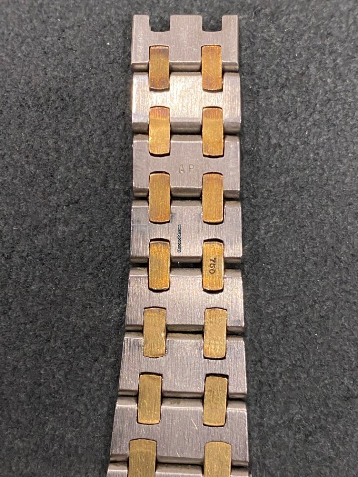 Audemars Piguet Royal Oak Mens watch Unisex Quartz Gold Steel 6009 6